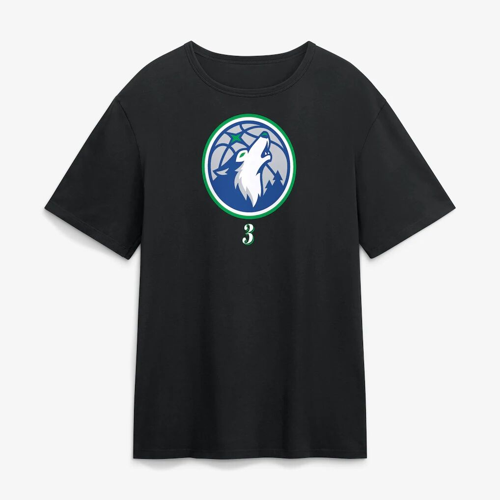 Jaden McDaniels Minnesota Timberwolves In the Paint Legacy T-Shirt