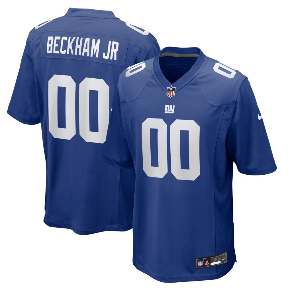 Odell Beckham Jr. New York Giants Nike Team Game Jersey - Royal