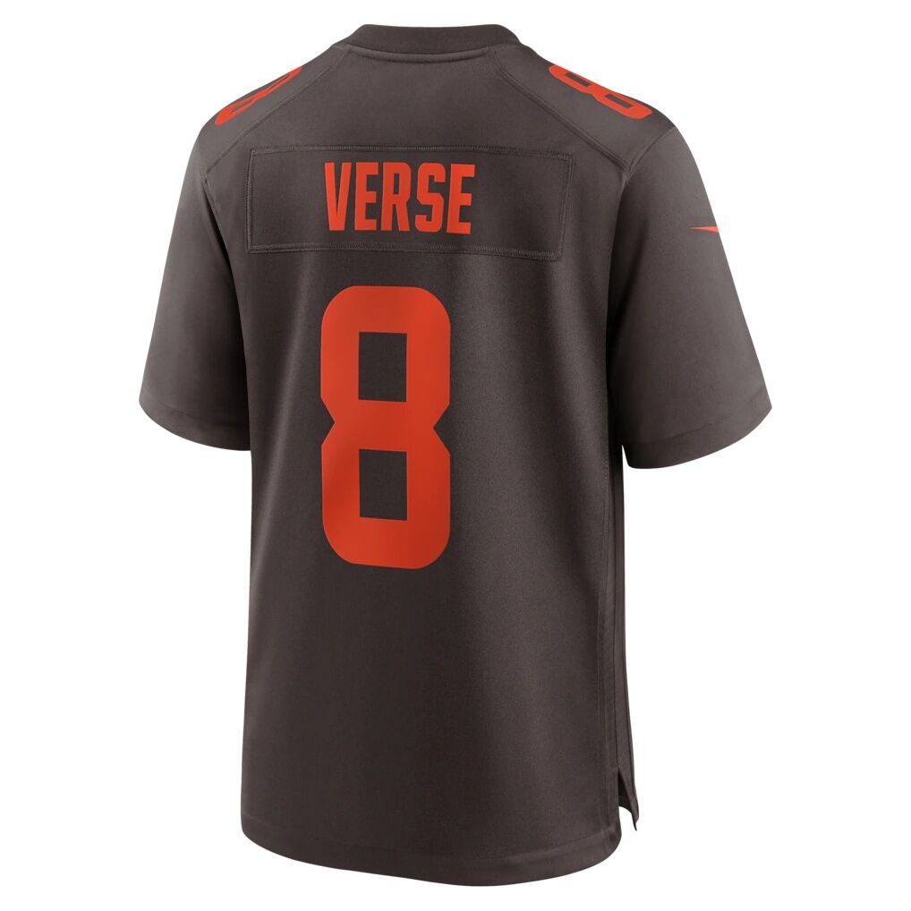 Jared Verse Cleveland Browns Nike Alternate Alpha Dawg Game Jersey