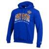 New York Knicks Champion Arch Logo Powerblend Fleece Hoodie - - Detail View