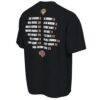New York Knicks Nike 2026 NBA Finals Champions Roster Club T-Shirt - Black - Side View