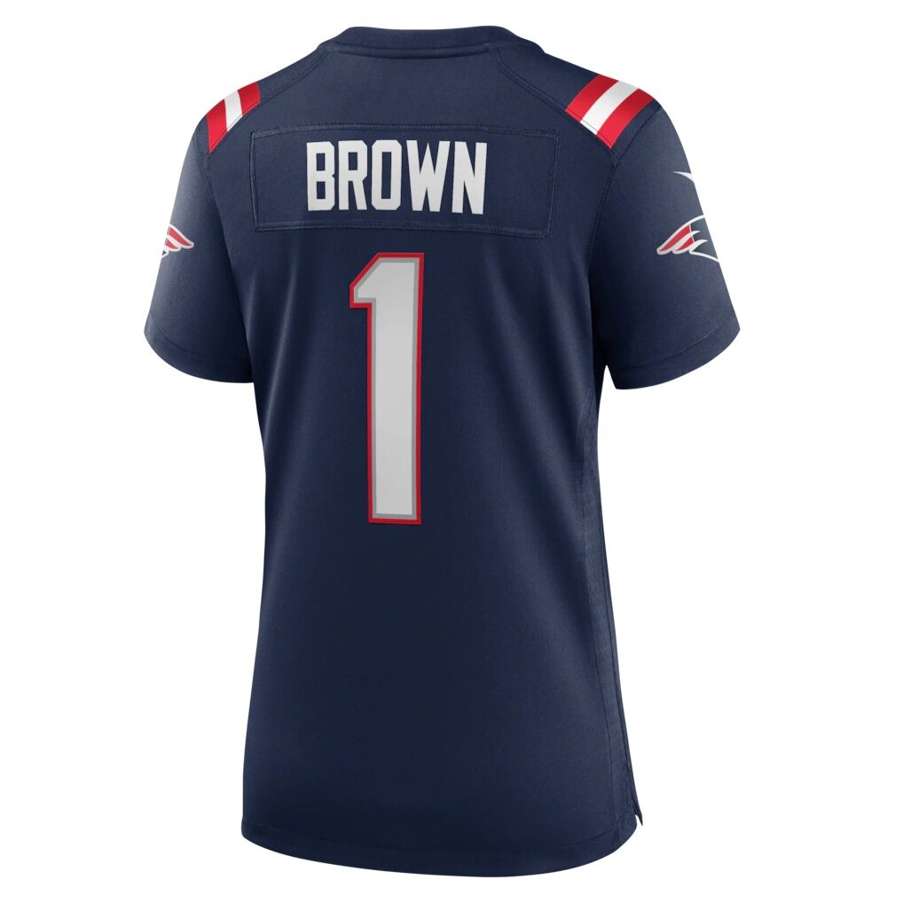 A.J. Brown New England Patriots Nike Women's Game Jersey