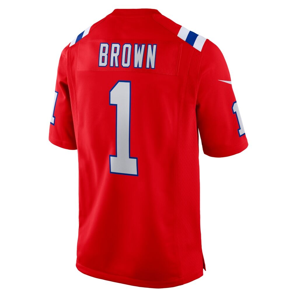 A.J. Brown New England Patriots Nike Game Jersey