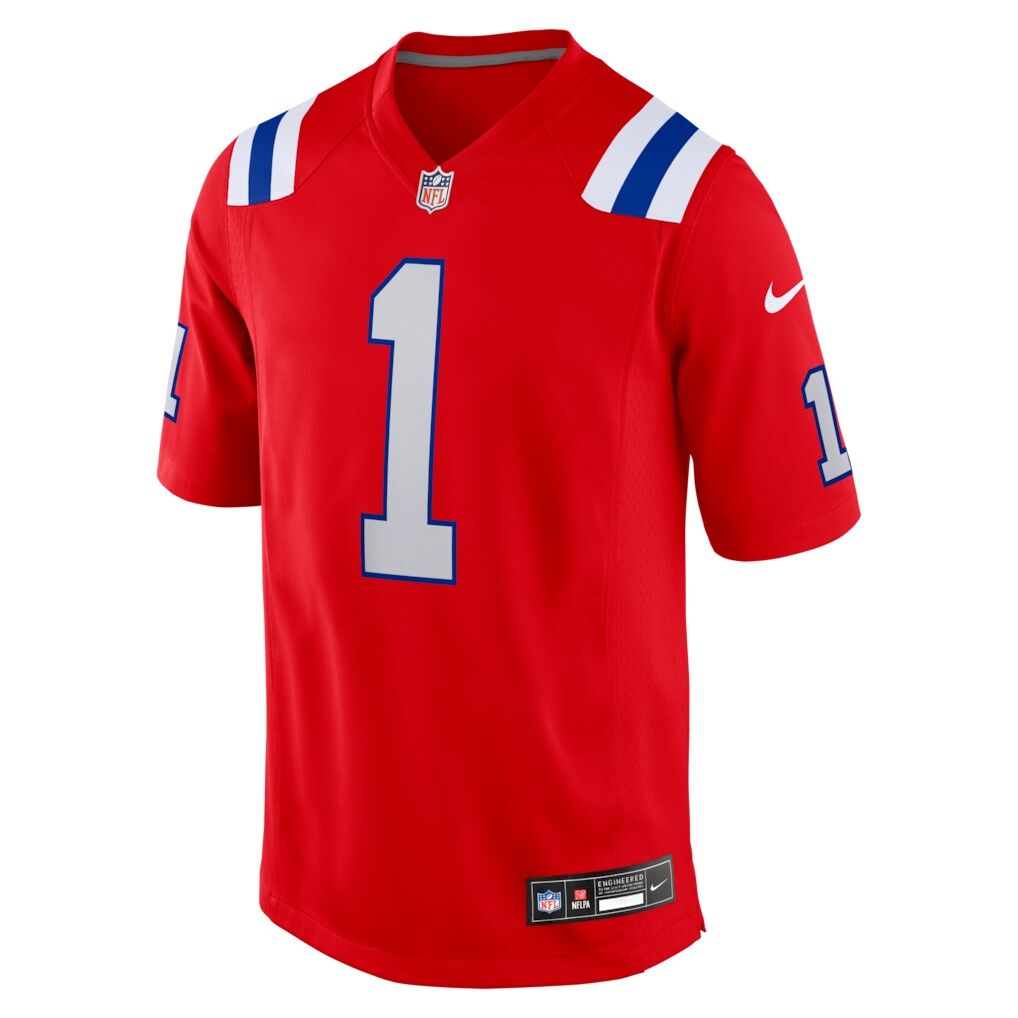 A.J. Brown New England Patriots Nike Game Jersey