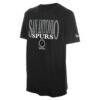 San Antonio Spurs New Era Chest Stamp T-Shirt - Black - Detail View