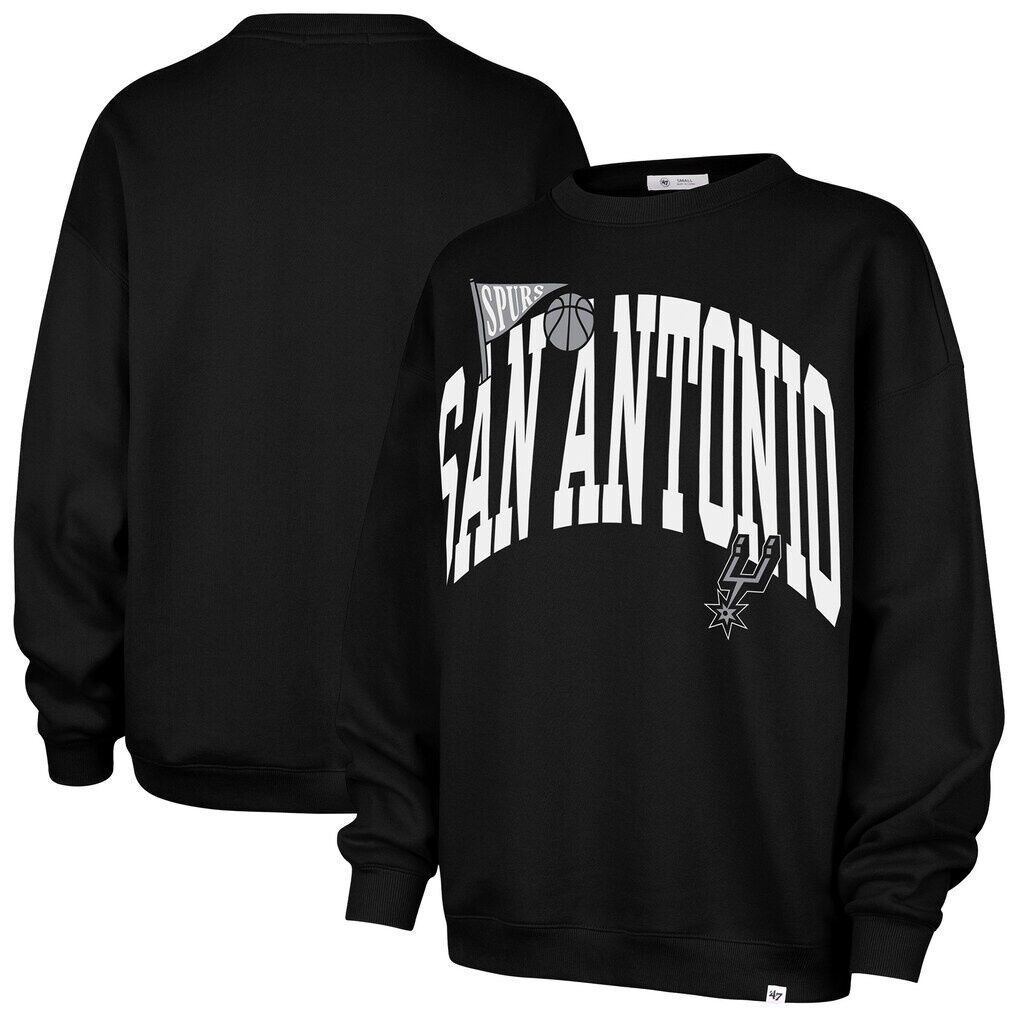San Antonio Spurs '47 Women's Oversized Arched Icon Sweatshirt