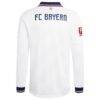 Bayern Munich adidas 2026/27 Away On-Field Authentic Long Sleeve Patch Jersey - White - Detail View