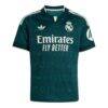 Real Madrid adidas Youth 2026/27 Away Replica Jersey - Green - Detail View