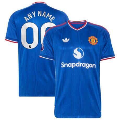Manchester United adidas 2026/27 Away On-Field Authentic Custom Jersey - - Front View