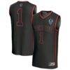 Howard Bison GameDay Greats Unisex Lightweight Collegiate Basketball Fashion Jersey - Black - Front View