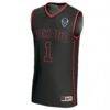 Howard Bison GameDay Greats Unisex Lightweight Collegiate Basketball Fashion Jersey - Black - Side View