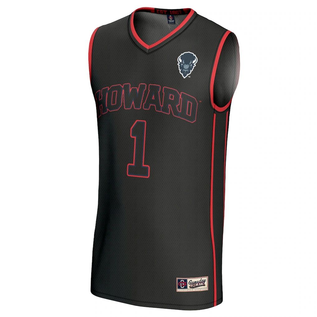 Howard Bison GameDay Greats Unisex Lightweight Collegiate Basketball Fashion Jersey