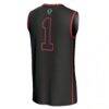 Howard Bison GameDay Greats Youth Lightweight Collegiate Basketball Fashion Jersey - Black - Detail View