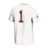 Charleston Cougars GameDay Greats Unisex Lightweight Collegiate Softball Fashion Jersey - White - Detail View