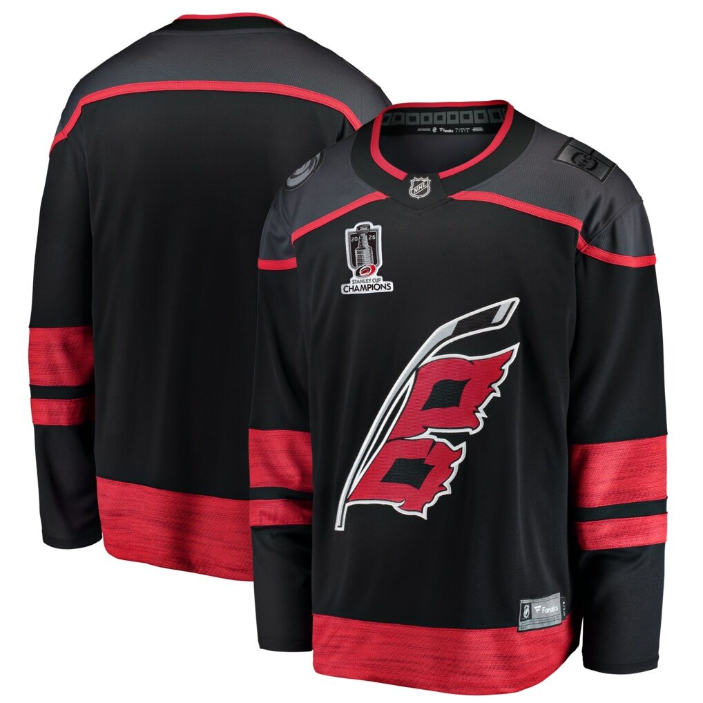 Carolina Hurricanes Fashion7 2026 Stanley Cup Champions Home Breakaway Jersey