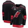 Carolina Hurricanes Fashion7 Women's 2026 Stanley Cup Champions Home Breakaway Jersey - Black - Front View