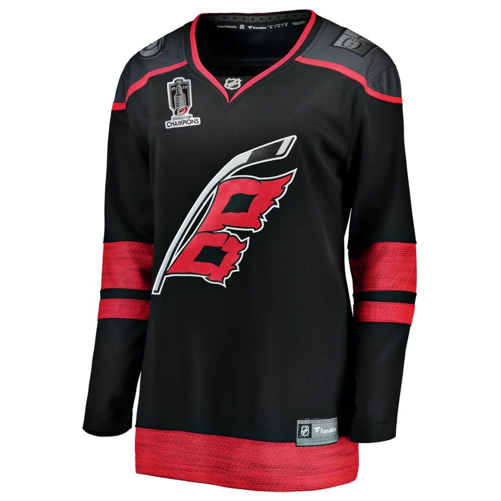 Carolina Hurricanes Fashion7 Women's 2026 Stanley Cup Champions Home Breakaway Jersey