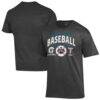 Arkansas Little Rock Trojans vs. Troy University Trojans Champion Unisex 2026 NCAA Baseball Super Regional Matchup T-Shirt - Gray - Front View