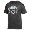 Arkansas Little Rock Trojans vs. Troy University Trojans Champion Unisex 2026 NCAA Baseball Super Regional Matchup T-Shirt - Gray - Side View