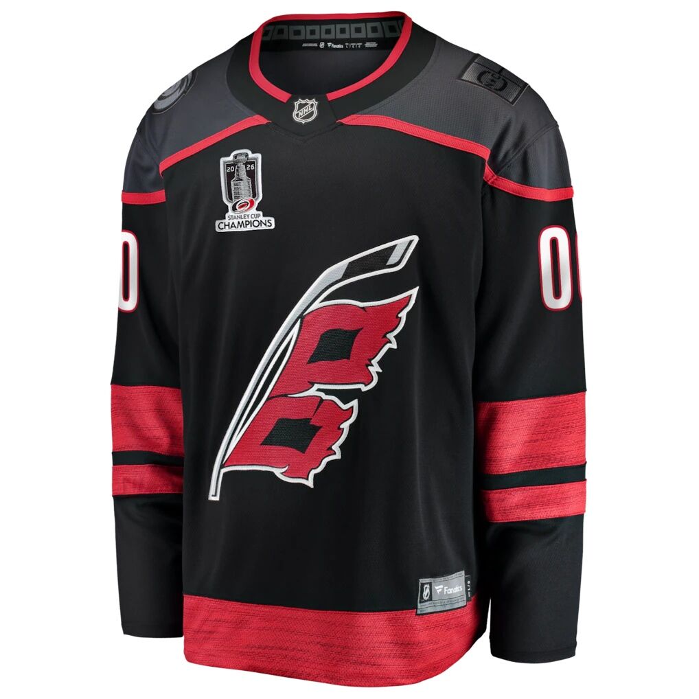 Carolina Hurricanes Fashion7 2026 Stanley Cup Champions Home Breakaway Custom Jersey