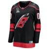 Carolina Hurricanes Fashion7 Women's 2026 Stanley Cup Champions Home Breakaway Custom Jersey - Black - Side View