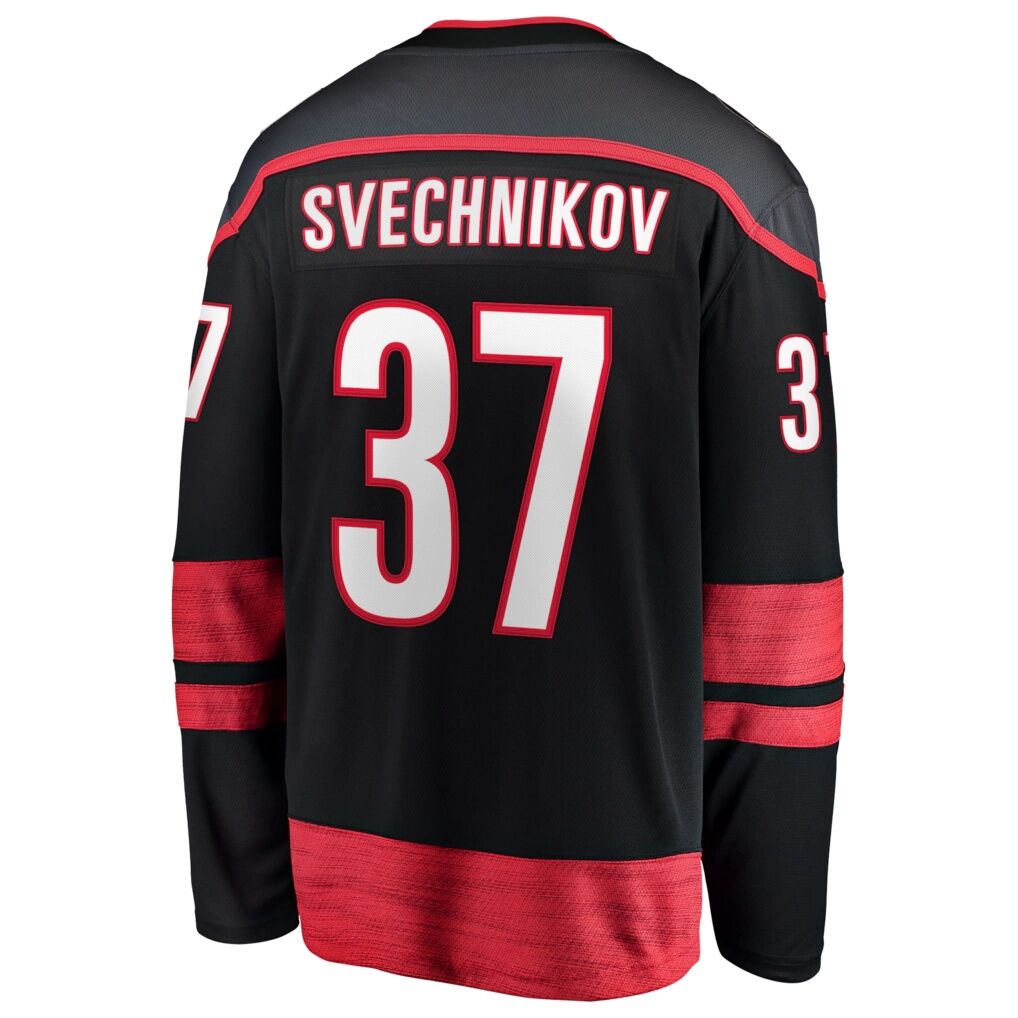 Andrei Svechnikov Carolina Hurricanes Fashion7 2026 Stanley Cup Champions Home Breakaway Jersey
