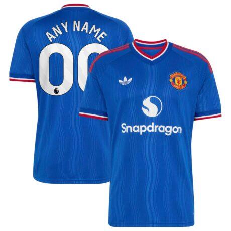 Manchester United adidas 2026/27 Away Replica Custom Jersey - - Front View