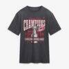 Carolina Hurricanes 2026 Stanley Cup Champions Vintage Tri-Blend T-Shirt - Charcoal - Front View