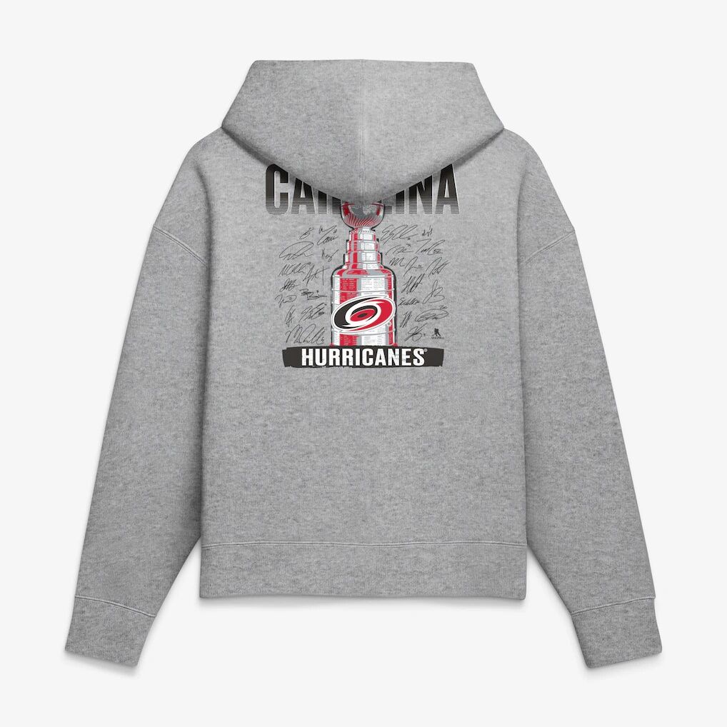 Carolina Hurricanes Women's 2026 Stanley Cup Champions Roster Signature Hoodie