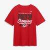 Carolina Hurricanes 2026 Stanley Cup Champions T-Shirt - Red - Front View