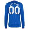 Manchester United adidas 2026/27 Away Replica Custom Long Sleeve Jersey - - Detail View