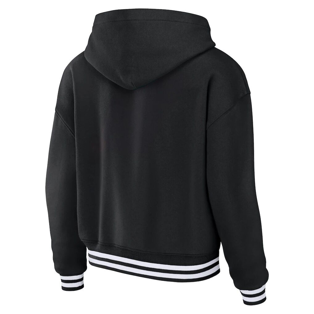 San Antonio Spurs WEAR by Erin Andrews Women's Lace Up Hoodie