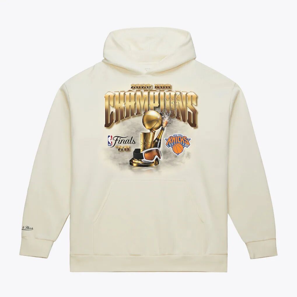 New York Knicks Mitchell & Ness 2026 NBA Finals Champions Hoodie