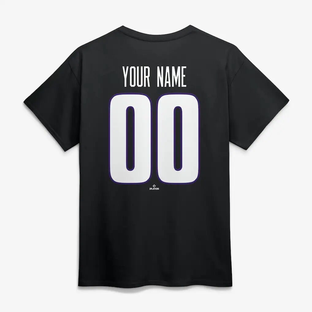 Colorado Rockies Celebrating America's 250th Personalized Name & Number T-Shirt