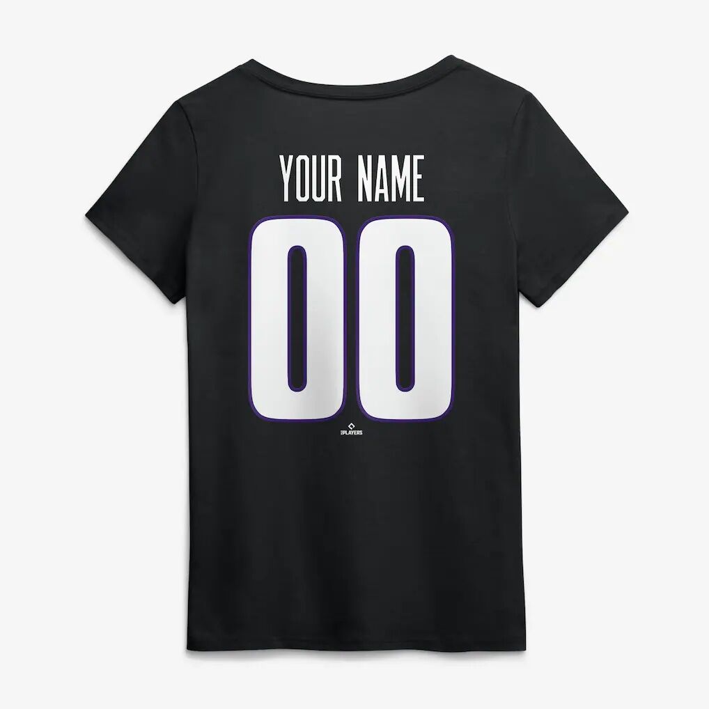 Colorado Rockies Women's Celebrating America's 250th Personalized Name & Number V-Neck T-Shirt