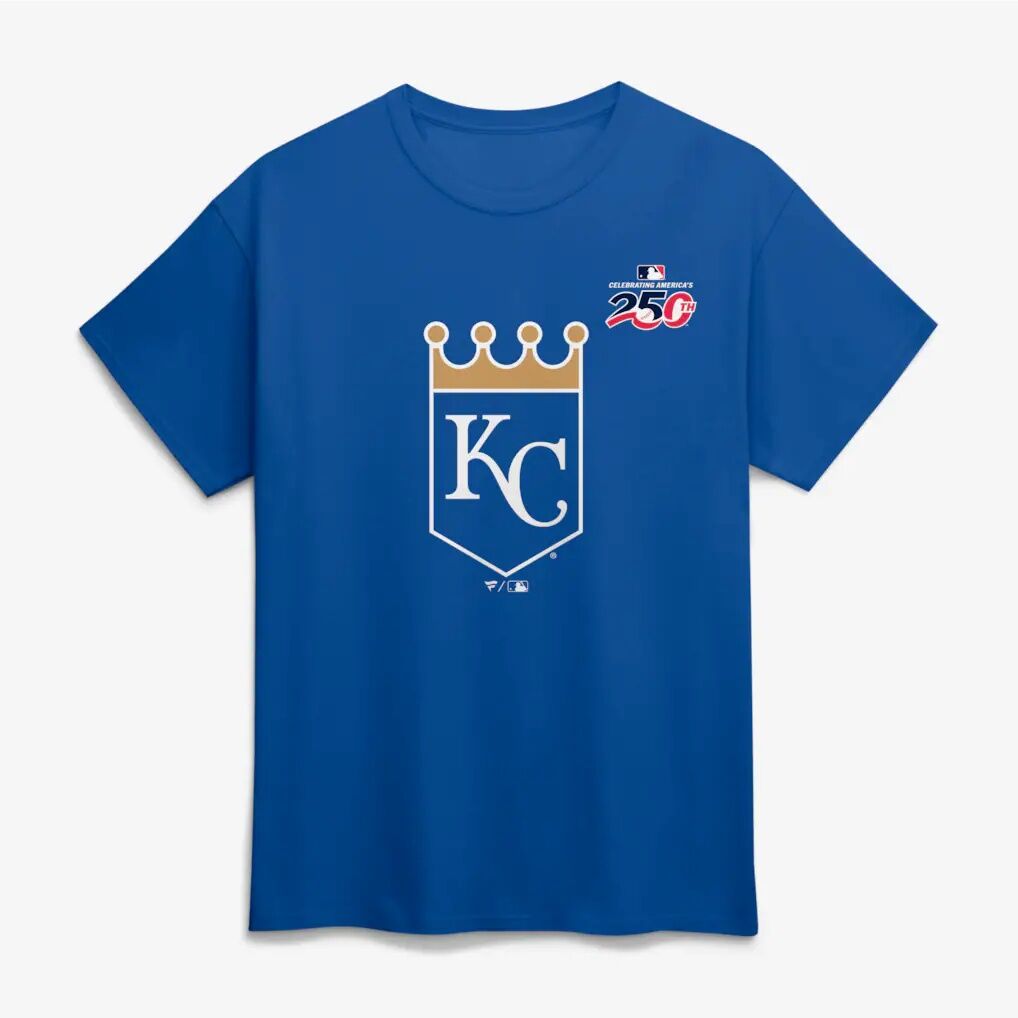 Kansas City Royals Celebrating America's 250th Personalized Name & Number T-Shirt - Royal