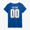 Kansas City Royals Women's Celebrating America's 250th Personalized Name & Number V-Neck T-Shirt - - Detail View