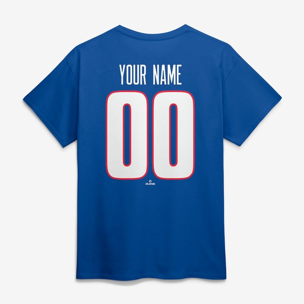 Toronto Blue Jays Celebrating America’s 250th Personalized Name & Number T-Shirt – Royal