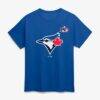 Toronto Blue Jays Celebrating America's 250th Personalized Name & Number T-Shirt - - Side View