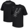 San Antonio Spurs Nike Core Max90 T-Shirt - Black - Front View