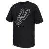 San Antonio Spurs Nike Core Max90 T-Shirt - Black - Side View