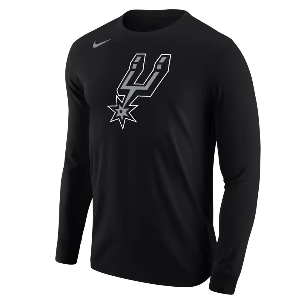 San Antonio Spurs Nike Logo Core Long Sleeve T-Shirt