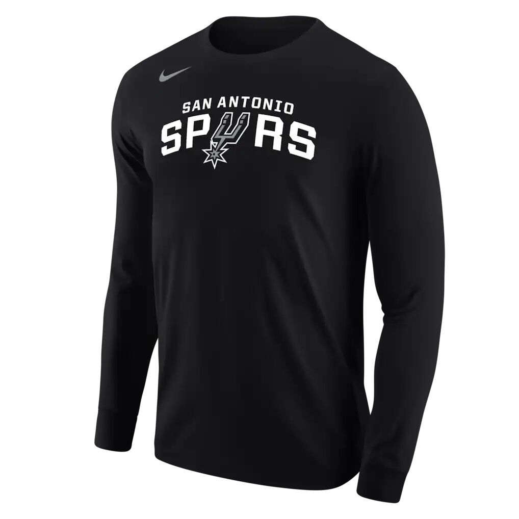 San Antonio Spurs Nike Logo Core Long Sleeve T-Shirt