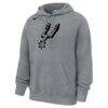 San Antonio Spurs Nike Core Club Fleece Hoodie - Gray - Side View