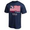 Cleveland Guardians Fashion7 USA 1776-2026 Big & Tall T-Shirt - Navy - Front View