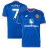 Mason Mount Manchester United adidas 2026/27 Away On-Field Authentic Jersey - - Front View