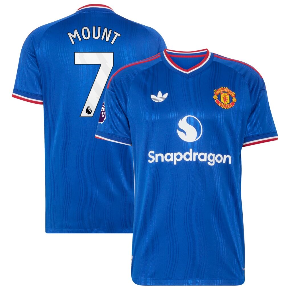 Mason Mount Manchester United adidas 2026/27 Away On-Field Authentic Jersey - Royal