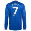 Mason Mount Manchester United adidas 2026/27 Away On-Field Authentic Long Sleeve Jersey - - Detail View