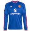 Mason Mount Manchester United adidas 2026/27 Away On-Field Authentic Long Sleeve Jersey - - Side View
