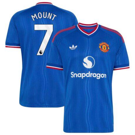 Mason Mount Manchester United adidas 2026/27 Away Replica Jersey - - Front View